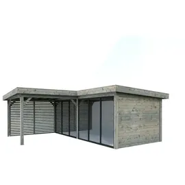 Palmako Lenna 5,88 x 2,45 m Grau