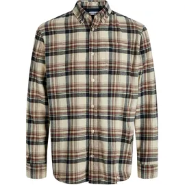 JACK & JONES FLANNEL CHECK SHIRT LS SN«, Gr. L