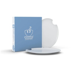 FIFTYEIGHT PRODUCTS Kuchenteller Kuchenteller mit Biss 2er Set (20 cm)