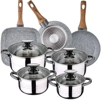 San Ignacio Dina 18/22 Cm Pk3758 Kochtopfset Mit Pfannen 8 Stücke - Daimiel - One Size