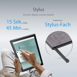 Asus Chromebook CM3 10'' MediaTek 520 8 GB RAM 128 GB eMMC ChromeOS Silber