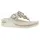 Rieker Damen Hausschuhe Rieker V1461-90 silber-platin 37 - Beige - 37