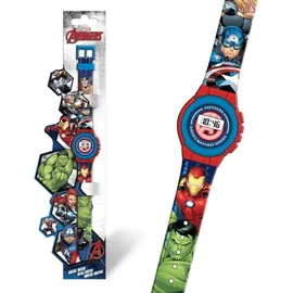 Kids Euroswan Reloj digital Los Vengadores Avengers Multifunktionsuhr mehrfarbig