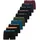 JACK & JONES JACSOLID MIX TRUNKS schwarz/navy blazer/vineyard wine/kombu grün/legion blau 10er Pack XXL