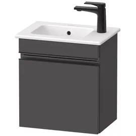 Duravit Waschtischunterschrank 1 Tür 40 x 28,7 x 44,3 cm Graphit Matt