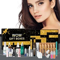 Beauty Adventskalender 2024, Geschenkset mit Lipgloss, Pinseln & Augenbrauengel,24 Beauty-Überraschungen – jeden zweiten Tag bis Weihnachten! (A)