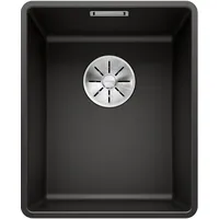 Blanco Subline 320-F schwarz + Handbetätigung + InFino