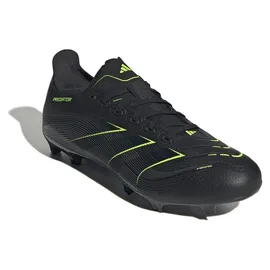 adidas Predator League FG/MG Herren Core Black/Carbon/Lucid Lemon 44
