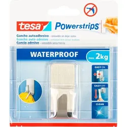 Tesa Powerstrips Haken 59707 Waterproof Zoom Metall 2kg
