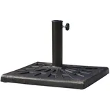 Parasol Easycomfort Basis Aus Harz Bronze 47x47 Cm