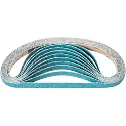 PFERD Zirkon Schleifband BA 12x520mm Z40 für hohen Abtrag mit Bandschleifer
