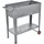 Garden Pleasure Hochbeet Metall 75 x 35 x 80 cm Silber