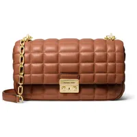 Michael Kors Tribeca Abendtasche Leder Brown