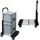 Proregal Klappbarer Profi-Transportwagen TAURUS 150 HxBxT 97x53-76x46cm | Traglast 150kg Höhenverstellbarer Griff | Transporthilfe Klappwagen