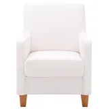 Home Affaire Sessel Palmera Mikrofaser 70 x 93 x 75 cm Beige mit Federkern