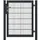 FA-Bausysteme Gartentor 120 x 200 cm Anthrazit