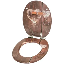 Sanilo WC-Sitz mit Absenkautomatik Braun