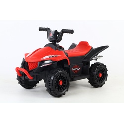 BoGi Elektro-Kinderauto Quad ATV Kinderquad Kinderfahrzeug Elektrofahrzeug Elektroquad 6V rot