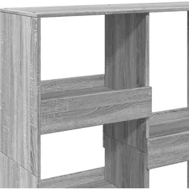 vidaXL Raumteiler 100 x 33 x 115 cm Grau