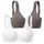 petite fleur by lascana Soft-BH 95B grau
