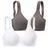 petite fleur by lascana Soft-BH 95B grau