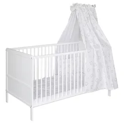 MyBaby Komplettbett SWEET HEART - B/H/T ca. 74,50x82,00x144,50