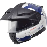 Schuberth E2 Atlas, Klapphelm - Weiß/Blau - L (58/59)