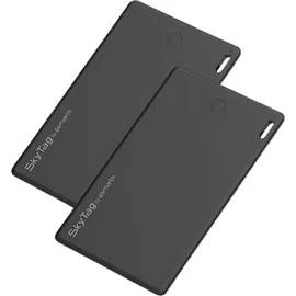 4smarts SkyTag Wallet schwarz 2er Set
