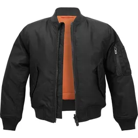 Brandit Textil Brandit Kids MA1 Jacket in schwarz 158/164
