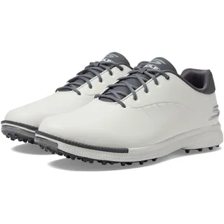 SKECHERS Herren Tempo wasserdichte Golfschuhe Sneaker, Natural/Gray, 43 EU