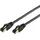 ShiverPeaks BS08-41025 Netzwerkkabel Schwarz 1 m Cat8 F/FTP (FFTP)