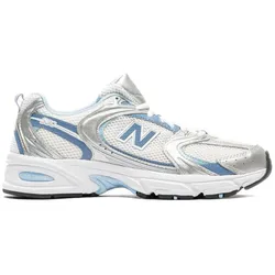 New Balance U 574 LGBY - Silber/Weiss/Blau - 15