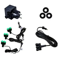 Köhko Springbrunnen komplette Quellsteinbeleuchtung grün