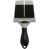 Furminator Zupfbürste Größe L hart - große Bürste mit harten Borsten für Hunde und Katzen mit lockigem, mittellangem oder langem Fell