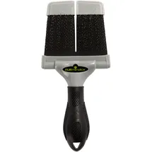 Furminator Zupfbürste Größe L hart - große Bürste mit harten Borsten für Hunde und Katzen mit lockigem, mittellangem oder langem Fell