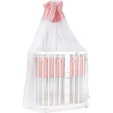 Waldin Babybett Kinderbett 7in1 mit Matratze,