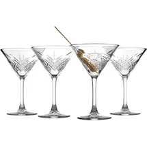 Pasabahce Timeless Martini-Gläser – 230 ml – 4 Stück – Espresso-Martini-Stiel-Champagnergläser für Cocktails, Gin, Wein für Feiern, Restaurant, Partys