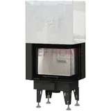 BeF Kamineinsatz Therm V 7 CP | 7 kW | Hebetür, Eckscheibe rechts