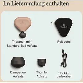 Therabody Theragun Mini 3.0 Desert Rose