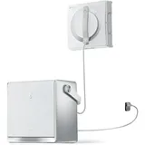 ECOVACS WINBOT ‎W2 PRO Omni Fensterputzroboter mit 6-in-1 Multifunktionsstation, Aufladen im Betrieb, 3-Düsen-Sprühkopf, 12-Stufen-Schutz, Win-SLAM 4.0 Pfadplanung, Weiß
