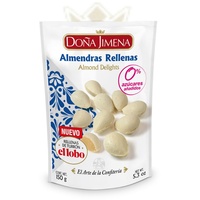 DOÑA JIMENA – Gefüllte Mandeln ohne Zucker, höchste Qualität, typische Weihnachtssüßigkeit, handwerklich hergestelltes Rezept, 150 g