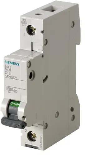 1St. Siemens 5SL6110-6 Leitungsschutzschalter 230/400V 6kA, 1-p