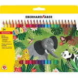Eberhard Faber Buntstifte Set Colori 24 St. mehrfarbig