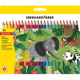 Eberhard Faber Buntstifte Set Colori 24 St. mehrfarbig