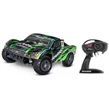 Traxxas TRX68154-4 Slash 4x4 BL-2S 1:10 Short-Course RTR Clippless Grün