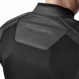 RST S1 Mesh D3O Lederjacke Schwarz 3XL