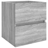 vidaXL Waschbeckenunterschrank Grau Sonoma 41x38,5x45 cm Holzwerkstoff