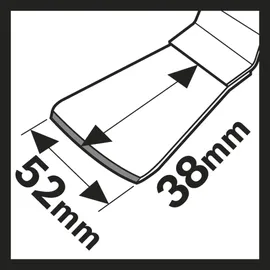 Bosch Accessories 2608661647 ATZ 52 SFC HCS Schaber 1St.