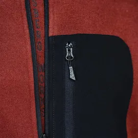 Forsberg warme Strickjacke mit Brusttasche
