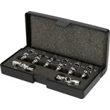 KS Tools 1/4 CHROMEplus Bit-Stecknuss-Satz mit Gelenk Torx, 8-tlg.
